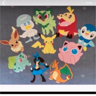 壁面　ポケモン　画用紙　キャラクター(その他)