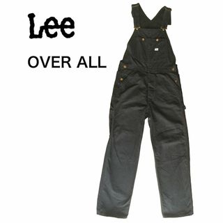 リー(Lee)のLee DUNGAREES デニム オーバーオール サイズXS黒(サロペット/オーバーオール)