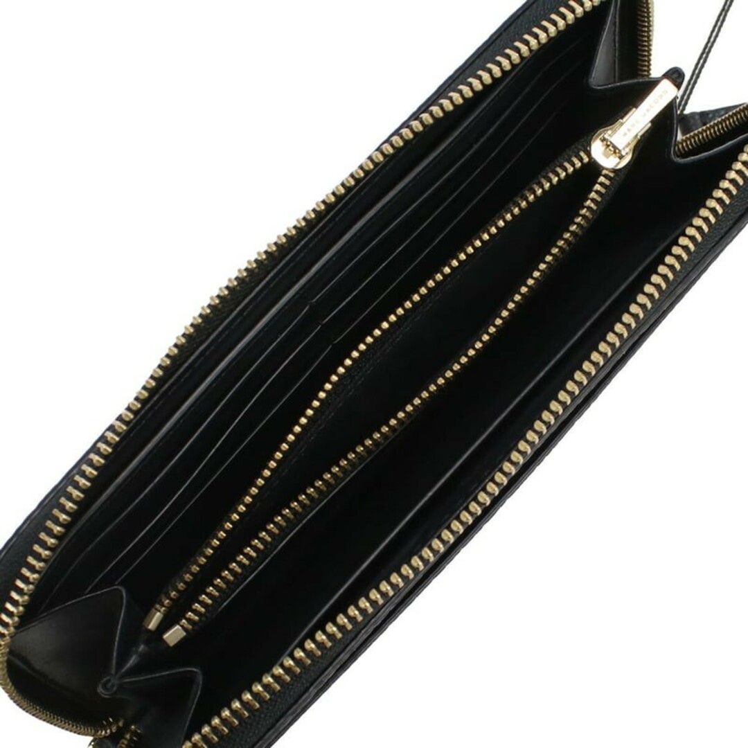 MARC JACOBS(マークジェイコブス)のマークジェイコブス ファスナー長財布 S131L01RE22 001 BLACK レディースのファッション小物(財布)の商品写真