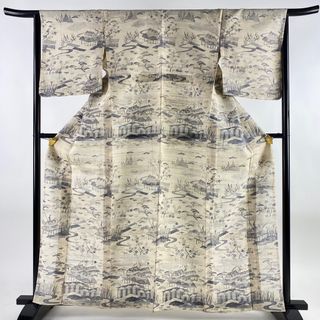 付下げ 身丈162cm 裄丈65cm 正絹 名品 【中古】(着物)