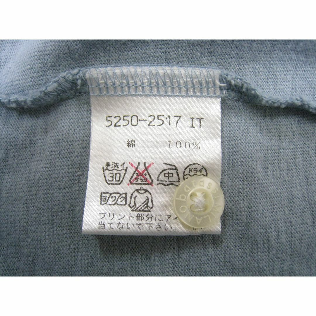 Barassi(バラシ)のバラシ◆半袖 ポロシャツ 刺繍 プリント メンズ サイズ52 日本製 メンズのトップス(ポロシャツ)の商品写真