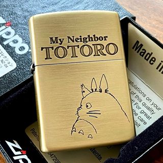 ジッポー(ZIPPO)のZippo となりのトトロ 横顔 3 ジブリ ジッポー ライター NZ-44(タバコグッズ)