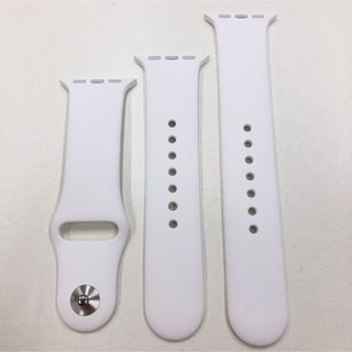 Apple Watch - Apple純正 新品 未使用 スポーツバンド 40mm 白 アップルウォッチ