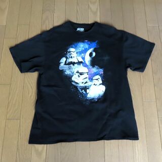 STAR WARS スターウォーズ Tシャツ XL 黒 メンズ ビンテージ (Tシャツ/カットソー(半袖/袖なし))