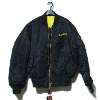 【ALPHA INDUSTRIES/BREITLING】MA1ジャケット M寸