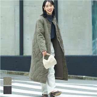 MADISONBLUE - のすけ様 専用 マディソンブルー ロングコート パール MADISONBLUE - のすけ様 専用 マディソンブルー ロングコート パール