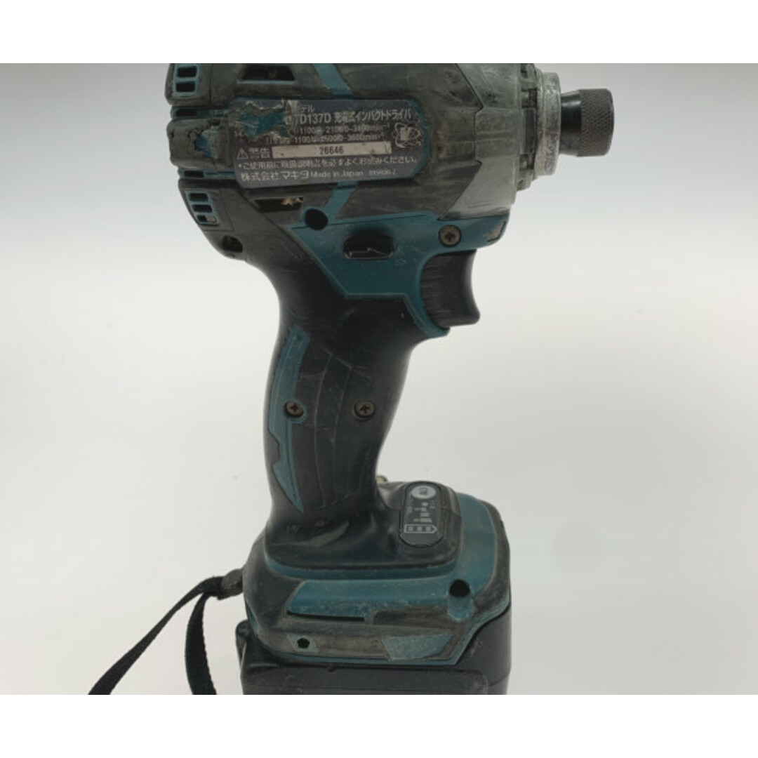 Makita(マキタ)の●●MAKITA マキタ インパクトドライバ TD137DRMX グリーン インテリア/住まい/日用品の文房具(その他)の商品写真