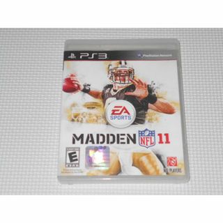 プレイステーション3(PlayStation3)のPS3★MADDEN NFL 11 海外版 北米版★箱付・説明書付・ソフト付(家庭用ゲームソフト)