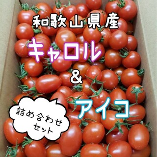 和歌山県産 キャロル＆アイコ 計２kg(野菜)