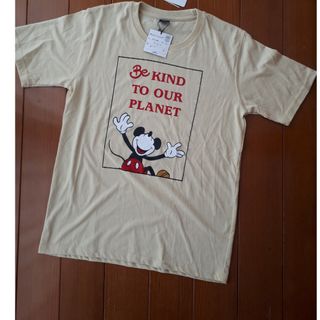 ディズニー(Disney)のディズニー　Tシャツ　Mickey　半袖Tシャツ　　メンズM(Tシャツ/カットソー(半袖/袖なし))