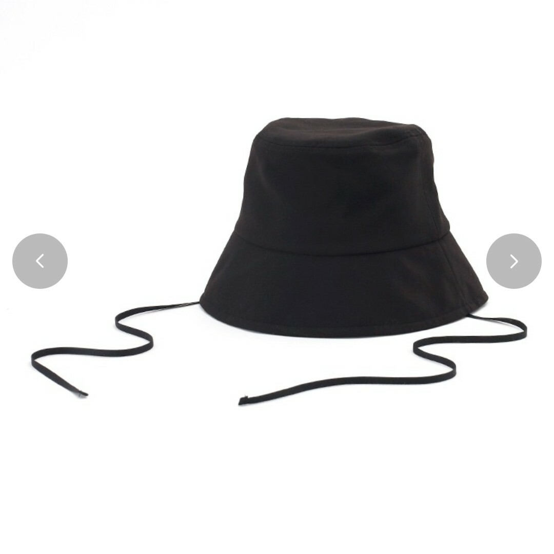 しまむら(シマムラ)のmumu　しまむら　ハット　帽子　オンライン限定　ブラック レディースの帽子(ハット)の商品写真