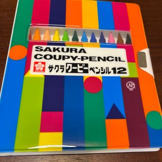 サクラ クーピーペンシル 12色 ソフトケース FY12R1(12色入)(ペン/マーカー)