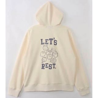 新品未開封　ちいかわ ジップパーカー　LET'S REST オフ　size Ｍ