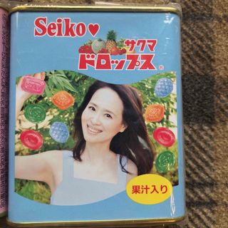 松田聖子♡Seikoサクマドロップス　未開封　♡水色♡(アイドルグッズ)