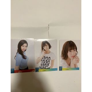 エヌエムビーフォーティーエイト(NMB48)のNMB48 石田優美　生写真　3枚セット(アイドルグッズ)