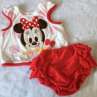 ディズニー(Disney)のbaby disney ミニー 80cm(Ｔシャツ)