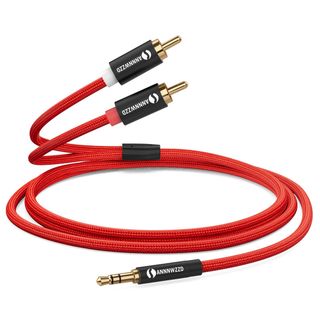 RCA 3.5mm 変換 3.5mm RCAオーディオケーブルAVセレクタ(その他)