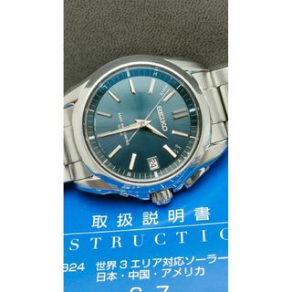 セイコー(SEIKO)の人気モデル　セイコー　ブライツ　電波ソーラー　SAGZ055　電波時計　7B24(腕時計(アナログ))