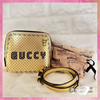 グッチ(Gucci)の【美品】GUCCI グッチ SEGAコラボ GUCCY ミニ ショルダー バッグ(ショルダーバッグ)