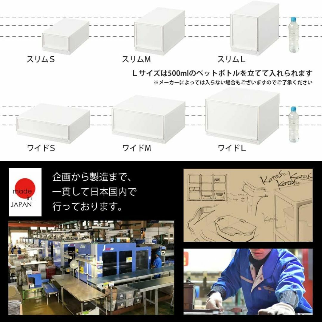 【色: ブラック】サンカ(Sanka) モジュールケース 組み合わせ自由自在 引 インテリア/住まい/日用品の収納家具(ケース/ボックス)の商品写真