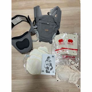 エルゴベビー(Ergobaby)のBABY&Me ヒップシート　抱っこ紐　セット　エルゴ　ユニクロ(抱っこひも/おんぶひも)