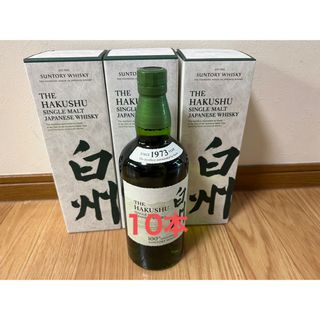 サントリー(サントリー)のサントリー白州NV 700ml 100周年記念ボトル　10本　カートン付き(ウイスキー)