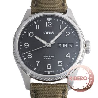 オリス(ORIS)のORIS オリス ビッグクラウン プロパイロット デイデイト 01 752 7760 4063【中古】(腕時計(アナログ))