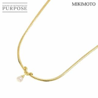 MIKIMOTO - ミキモト MIKIMOTO アコヤ真珠 7.0mm ネックレス 37cm K18 YG イエローゴールド 750 パール VLP 90226434