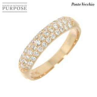 PonteVecchio - ポンテヴェキオ Ponte Vecchio 9号 リング パヴェ ダイヤ 0.40ct K18 PG ピンクゴールド 750 指輪 VLP 90226450