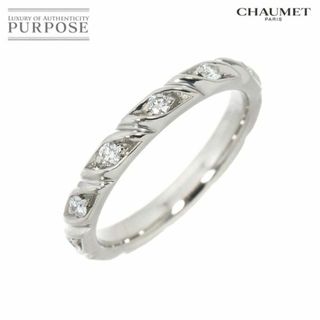 ショーメ(CHAUMET)のショーメ  CHAUMET トルサード #45 リング ハーフ ダイヤ  Pt プラチナ 指輪 90226611(リング(指輪))