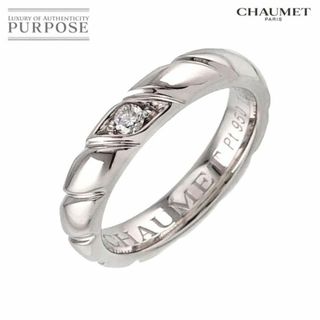 ショーメ(CHAUMET)のショーメ CHAUMET トルサード 7号 リング ダイヤ 1P Pt プラチナ 指輪【証明書付き】VLP 90228260(リング(指輪))