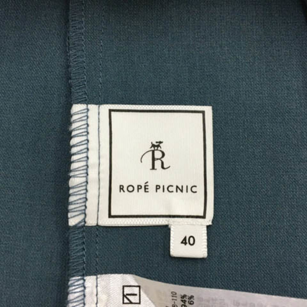 Rope' Picnic(ロペピクニック)のロペピクニック カットソー ブラウス プルオーバー 2way 半袖 40 緑 レディースのトップス(カットソー(半袖/袖なし))の商品写真