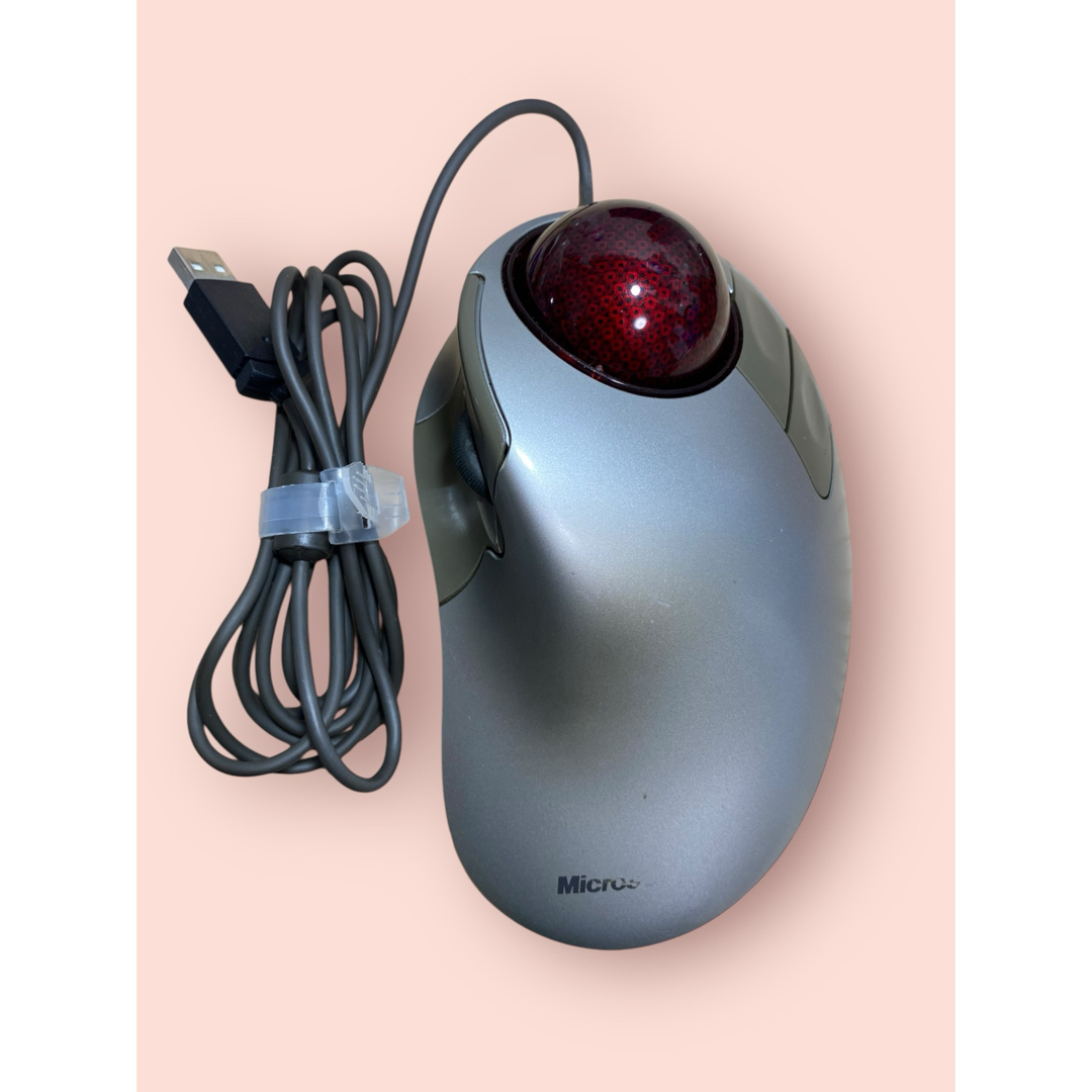 Microsoft(マイクロソフト)のMicrosoft Trackball Explorer　マイクロソフト　マウス スマホ/家電/カメラのPC/タブレット(PC周辺機器)の商品写真