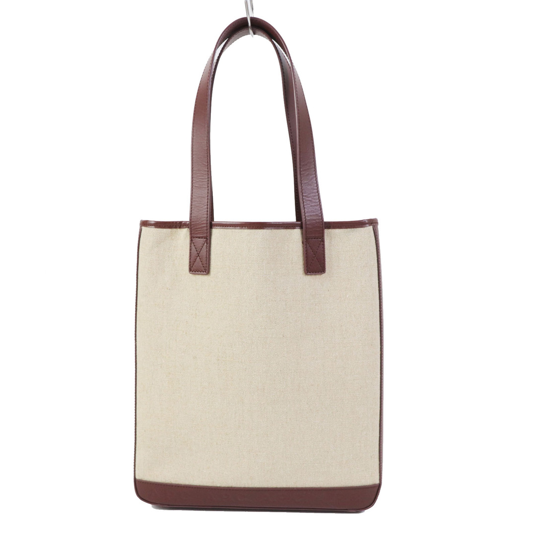 美品◎A.P.C. アーペーセー レザー キャンバス ロゴ型押し 縦長 美品◎A.P.C. アーペーセー レザー キャンバス ロゴ型押し 縦長