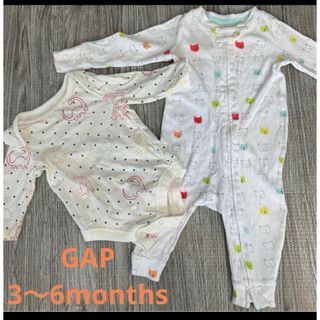 ベビーギャップ(babyGAP)のGAPベビー　3〜6months(ロンパース)