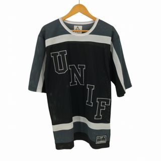 UNIF(ユニフ) UNIFパッチ メッシュシャツ ホッケーシャツ レディース