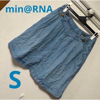 ミンアットアールエヌエー(min@RNA)の新品タグ付き♡min@RNA♡スカート(ひざ丈スカート)