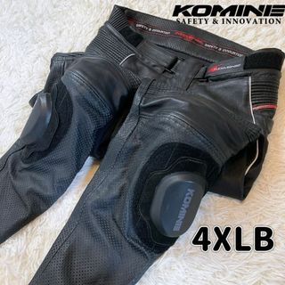 コミネ(KOMINE)のKOMINE コミネ レザーレーシングパンツ レザーパンツ　4XL　牛革(装備/装具)