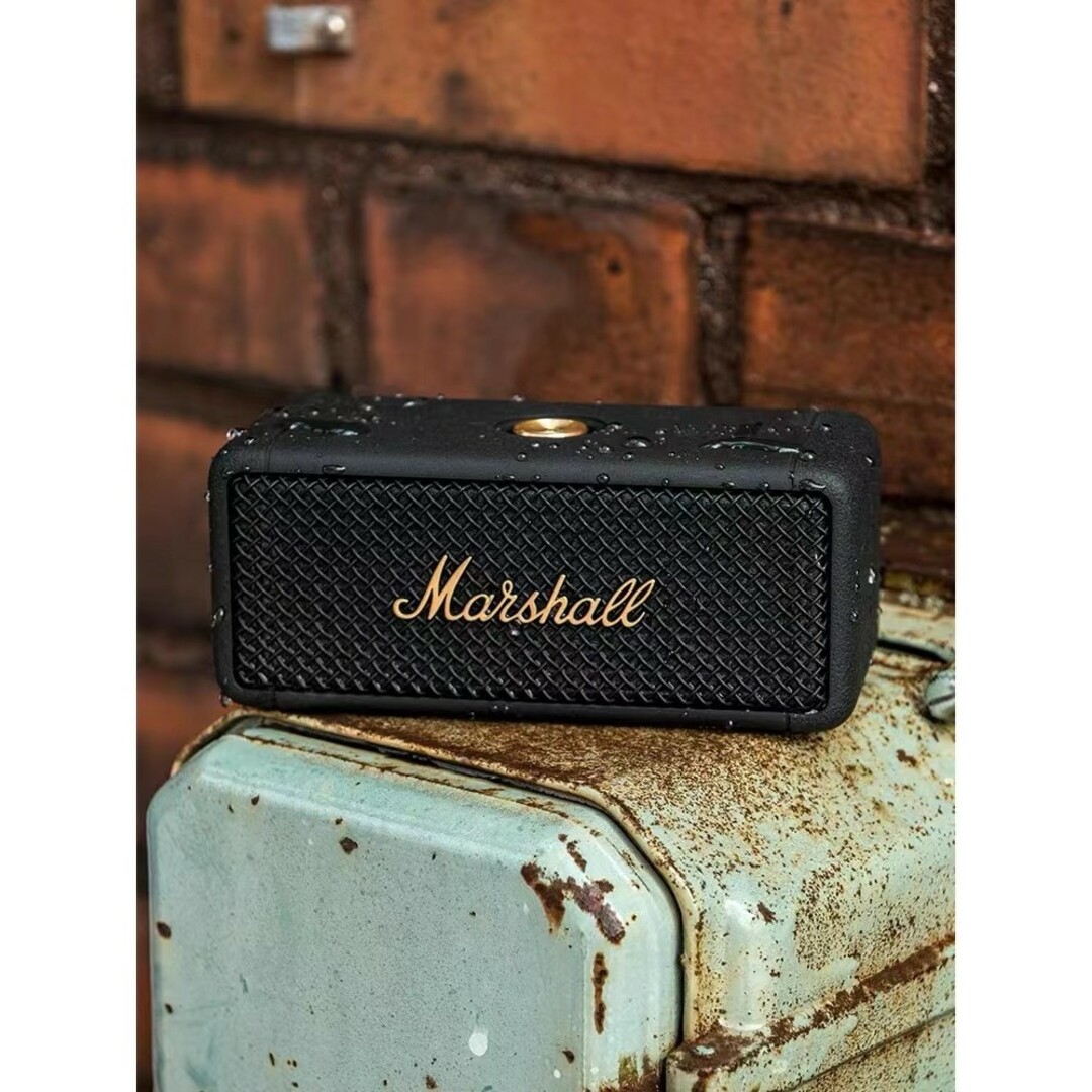 Marshall(マーシャル)のTt Marshall EMBERTON ブラック ワイヤレススピーカー スマホ/家電/カメラのオーディオ機器(スピーカー)の商品写真