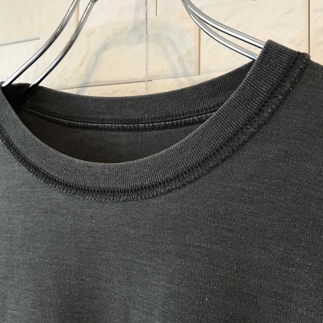 ヴィンテージtシャツ 無地T 着丈71cm リバーシブルtシャツ XL 身幅70 メンズのトップス(Tシャツ/カットソー(半袖/袖なし))の商品写真