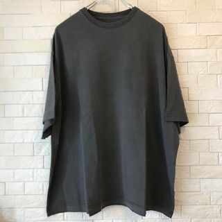 ヴィンテージtシャツ 無地T 着丈71cm リバーシブルtシャツ XL 身幅70(Tシャツ/カットソー(半袖/袖なし))