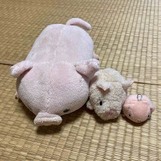 ぶたのぬいぐるみセット(ぬいぐるみ)