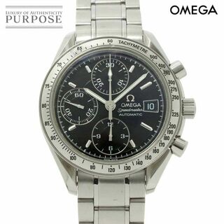 オメガ(OMEGA)のオメガ OMEGA スピードマスター デイト 3513 50 クロノグラフ メンズ 腕時計 ブラック オートマ 自動巻き Spedmaster VLP 90230138(腕時計(アナログ))
