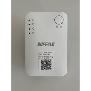 バッファロー(Buffalo)のバッファロー 無線LAN 中継機 コンセント直挿し WEX-300HPTX/N(PC周辺機器)