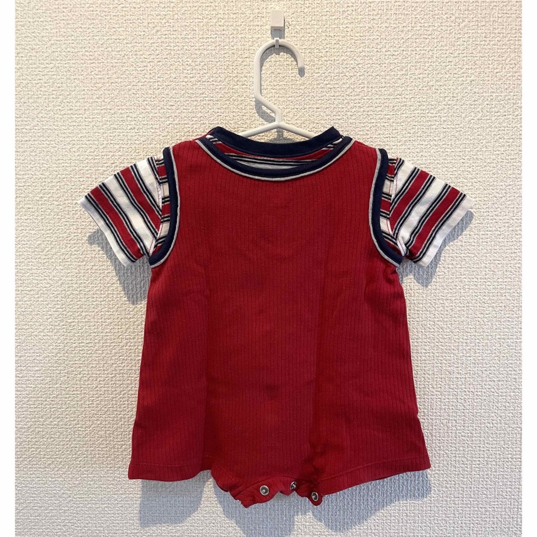 babyGAP(ベビーギャップ)の送料込み★ベビーギャップ他ロンパース3点セット/60 キッズ/ベビー/マタニティのベビー服(~85cm)(ロンパース)の商品写真