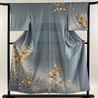 訪問着 身丈151.5cm 裄丈64cm 正絹 秀品 【中古】(着物)