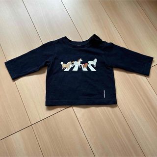 Jacadi - 【美品】jacadi ボーダー長袖Tシャツ　67cm  男の子　女の子