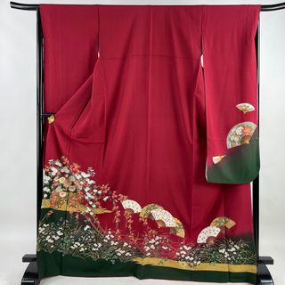 振袖 身丈170cm 裄丈65.5cm 正絹 美品 秀品 【中古】(着物)