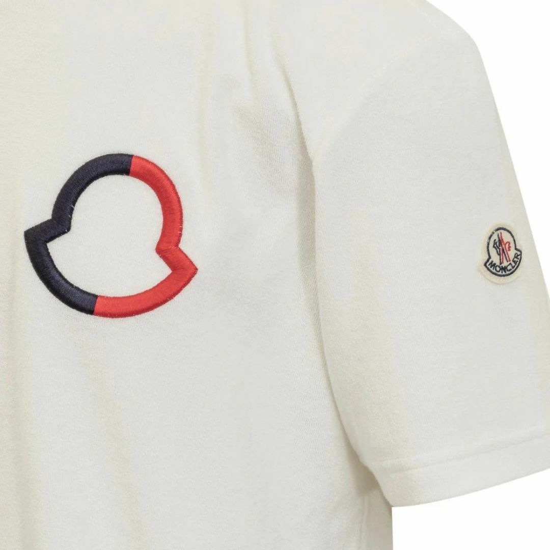 MONCLER(モンクレール)の送料無料 202 MONCLER GRENOBLE モンクレール グルノーブル 8C00003 899VV ホワイト Tシャツ カットソー 半袖 size S メンズのトップス(Tシャツ/カットソー(半袖/袖なし))の商品写真