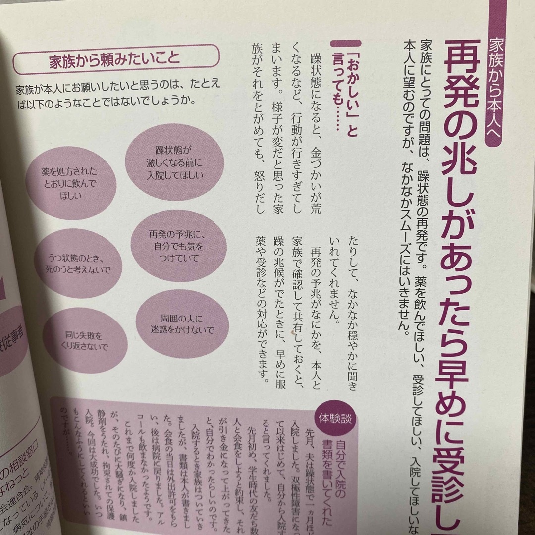 双極性障害(躁うつ病)の人の気持ちを考える本 エンタメ/ホビーの本(健康/医学)の商品写真